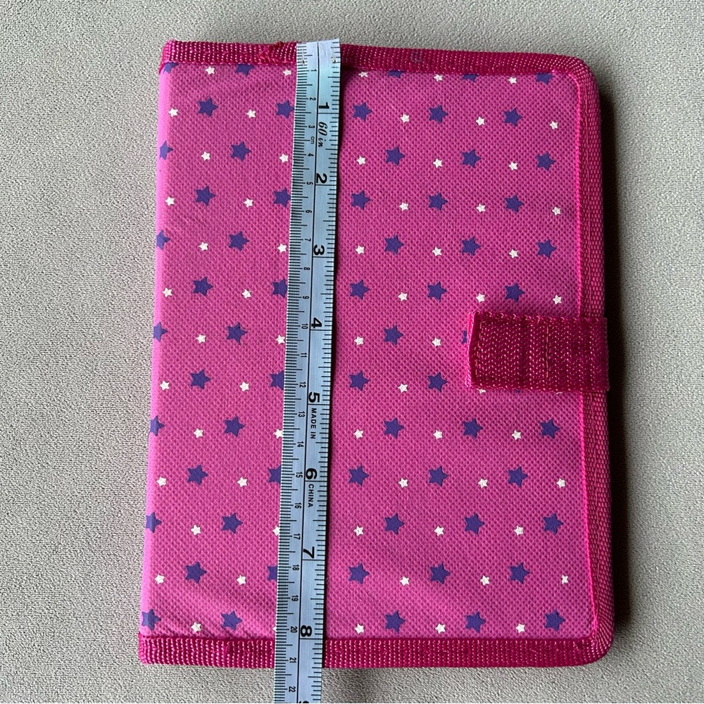 Hard Case Folio ~ Mesh Pockets Inside - Picture 7 of 7